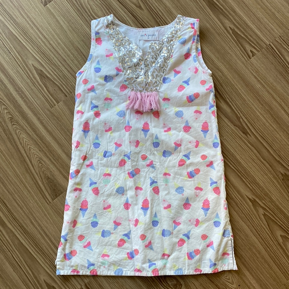 Adorable Petit Peony Dress 6 Kids - New With Tags/In Bag